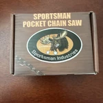 Sportsman Industries Pocket Chain Saw New. Price: $12.00.