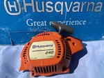 Husqvarna 235 240 Starter Rewind Recoil Assembly - Oem Used. Price: $22.00.