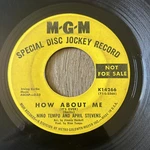 Promo 45: Nino Tempo & April Stevens: How About Me / Makin' Love To Rainbow Used. Price: $10.00.
