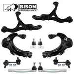Bison Performance 10PC Front Upper Lower Control Arm Sway Bar Tierod Kit Tsx New. Price: $146.95.
