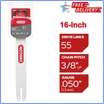 16" Replacement Chainsaw Bar And S55 Advancecut Chain, Drive Links New. Price: $40.94.