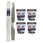 36IN Bar And 4 Chains 3/8 .063 115DL For Husqvarna 260, 266, 268, 272, Xp New. Price: $115.39.