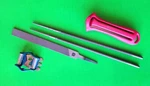 3/8" Chainsaw Kit Handle 2X 7/32 Files Flat Oem Jonsered Sweden New. Price: $16.88.