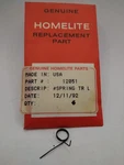 Homelite 12051 Trigger Lock Spring 35SL 360 UT-10659 UT-10610 UT-10599 UT-10579 New. Price: $11.95.