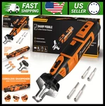 Pebble Cordless Chainsaw Sharpener Kit With Wheels, Angle Attachment New. Price: $104.99.