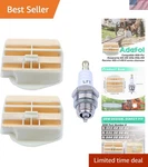Husqvarna 2 Pack Air Filter Set With Spark Plug Enhanced Engine Performance New. Price: $27.99.