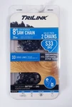 Trilink 8" Saw Chain Drive Links S33 .043 For Homelite Greenworks Earthwise New. Price: $11.49.