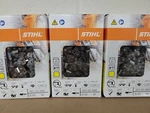 3-PACK 25" Stihl Chainsaw 3623 005 0084 .050 3/8" Oem New. Price: $84.99.