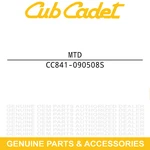 Mtd 841-090508S Lower Drive Shaft Housing For DWOAS6PS New. Price: $41.95.