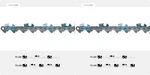 Pack Oregon 73JGX084G Powercut Saw Chain 24" New. Price: $80.63.