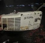 Stihl Oem Chain Clutch Cover 12 Av, Fits 09, 010,011 Used. Price: $18.99.