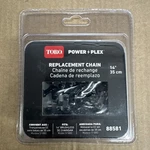 New Powerplex Toro Replacement Chain 14 35CM Pn 88581 For Model 51880 Saw. Price: $15.00.