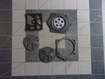 Rotary 38-4186 Carburetor Kit Walbro D10-HDC K10-HDC Open. Price: $7.99.