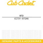 Mtd 731-07246 Oil Cap Remington Versa Saw Master Log RM1840W RM1645 RM1640W New. Price: $10.95.