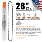 28" Chainsaw Guide Bar 3/8'' 0.058" 92DL For Husqvarna G372XP 395XP New. Price: $77.99.