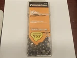 Power Care 462-313 16" Saw Chain Y57 Open. Price: $10.00.