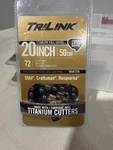 Trilink 20" LC72 50CM Titanium Coated Full Chisel Chain (T85072TK) New. Price: $11.95.