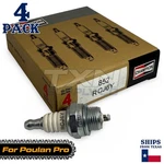 4 Pack Champion Spark Plug - For Poulan Pro Pp 375 Chainsaw New. Price: $22.77.