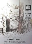 David Bradley 360 Chain Saw Owner, Parts & Service (2 MANUALS)917.60003 Sears Brand. Price: $135.96.