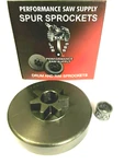 Poulan 3400, 3700, PP375, PP385, PP395 Sprocket 3/8", Tooth With Bearing New. Price: $21.95.