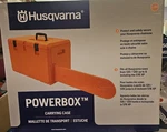 Husqvarna Powerbox Chain Saw Carrying Case New. Price: $59.95.