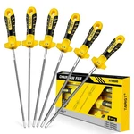 Tarist 6PCS Chainsaw File With Handle - Includes 5/32", Yellow Black New. Price: $24.64.