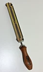 Vintage Oregon 13252 Wood Handle Chain Saw File Holder Guide Sharpening Tool Usa Used. Price: $25.00.