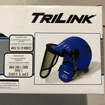 New Genuine Trilink Chainsaw Forestry Safety Helmet +ear Muffs+face Shield Visor. Price: $29.95.
