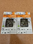 Oem Stihl 3624 005 0072 2PK Chainsaw 33 RS3 20" Bar 3/8" .050 New. Price: $59.99.