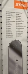 New Genuine Oem Stihl 20" Bar - 3003 000 5221. Price: $65.99.