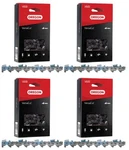4-PACK Oregon 27X124G Versacut Chains .404" Pitch, .063" Gauge, Dl (4) New. Price: $218.33.