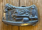 Stihl Chainsaw Logging Logger Forestry Woodsman Vtg Belt Buckle Pre-owned. Price: $20.00.