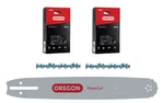 16" Bar & 2X Full Chisel Chains For Redmax Oregon 160RNDD009 / 72EXL060G(2) New. Price: $123.96.