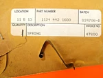 Stihl 084, 088, MS780, MS880 Switch Shaft Contact Spring, 1124-442-1600 Oem New. Price: $16.95.