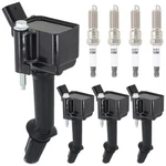 Sorghum Ignition Coil Pack And Spark Plugs With Wires Compatible 16-19 B... New. Price: $118.63.