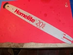 New Homelite Chainsaw Guide Bar 20" .325 Pitch .050 Gauge Sprocket Tip Oem KS3A. Price: $37.98.