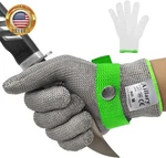 Level 9 Cut Resistant Kitchen Glove,food Grade,machine Washable,stainless Steel. Price: $14.68.