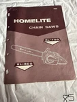 Homelite Textron Chainsaw XL-700;-800 Parts List #23974 Assembly Sales Manual Acceptable. Price: $26.24.