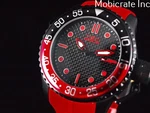 New Invicta Pro Diver Men's 50MM Black Carbon Fiber Red Quartz Watch 38752 Rare. Price: $71.29.
