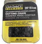 Cub Cadet- 20" Commercial Replacement Chainsaw Cutting Chain- Oem# 490-700-009 New. Price: $44.99.