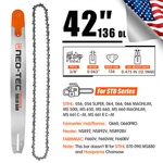 42'' Chainsaw Guide Bar 3/8" 0.063" 136DL For Stihl MS660 MS360 423RNDD025 New. Price: $138.99.