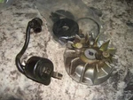 Poulan Super Xxv S25 Cva 38CC Coil And Flywheel Chainsaw Part Bin 1036 Used. Price: $26.99.