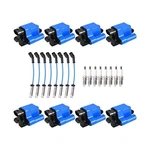 Ena UF271 Square Ignition Coils 41-962 Spark Plugs 748UU Wires Set... New. Price: $227.31.