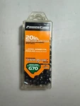 Powercare 20IN Semi Chisel Saw Chain G70 462-940 New. Price: $14.40.