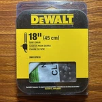 Dewalt Saw Chain Replacement 18" 45MM Genuine Oem DW01DT618 For DCCS672/DWCCS600 New. Price: $18.95.