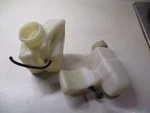 Oem Homelite 3514C Chainsaw Fuel & Oil Tanks One With Cap Used. Price: $12.99.