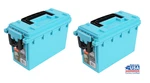 Ozark Trail Blue Marine Equipment Storage Box Pack Of 2 New. Price: $8.30.