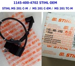 1145-400-4702 Stihl Ignition Coil MS201 Tc-m M-tronic Oem New. Price: $94.99.