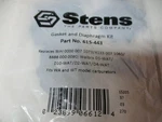 Stens 615-443 Walbro Replacement Gasket Kit D10-WAT Rotary 38-4179 New. Price: $10.50.