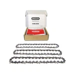 Oregon T55 Chainsaw Chains, 3-PACK 3/8", .050" Gauge Vxl Semi Chisel Replacem... New. Price: $69.69.